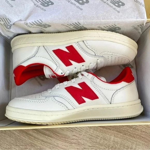 ALD x New Balance T500 Tennis Oxfords Sneaker Shoes Red Mens 6 / Womens 7.5 - Picture 7 of 15